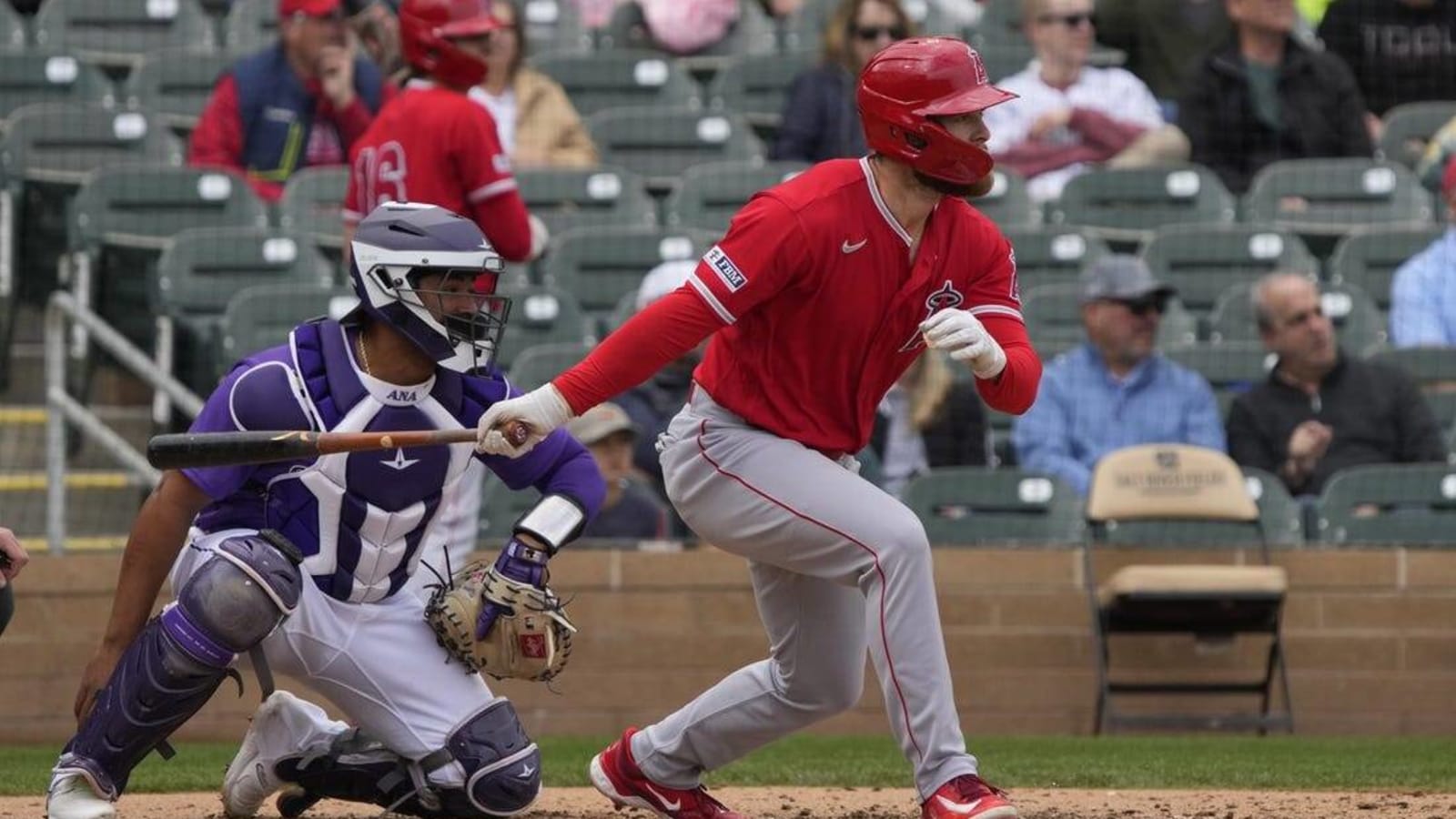 Angels&#39; Jared Walsh in line to make season debut vs. Twins