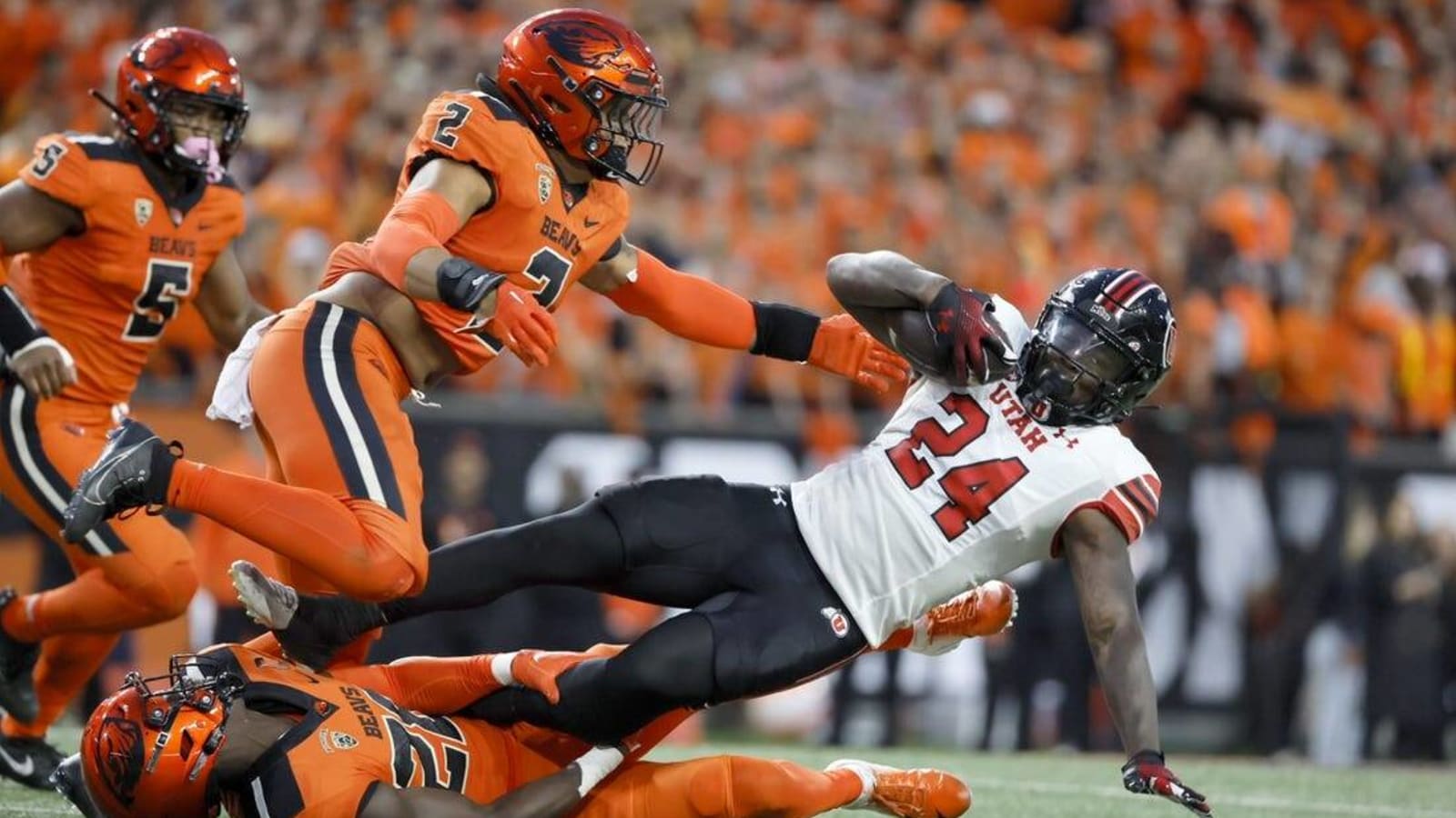 No. 19 Oregon St. keeps winning at home, beats No. 10 Utah