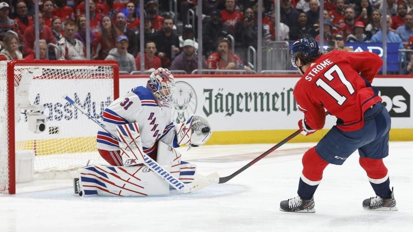 Rangers complete first-round sweep of Capitals