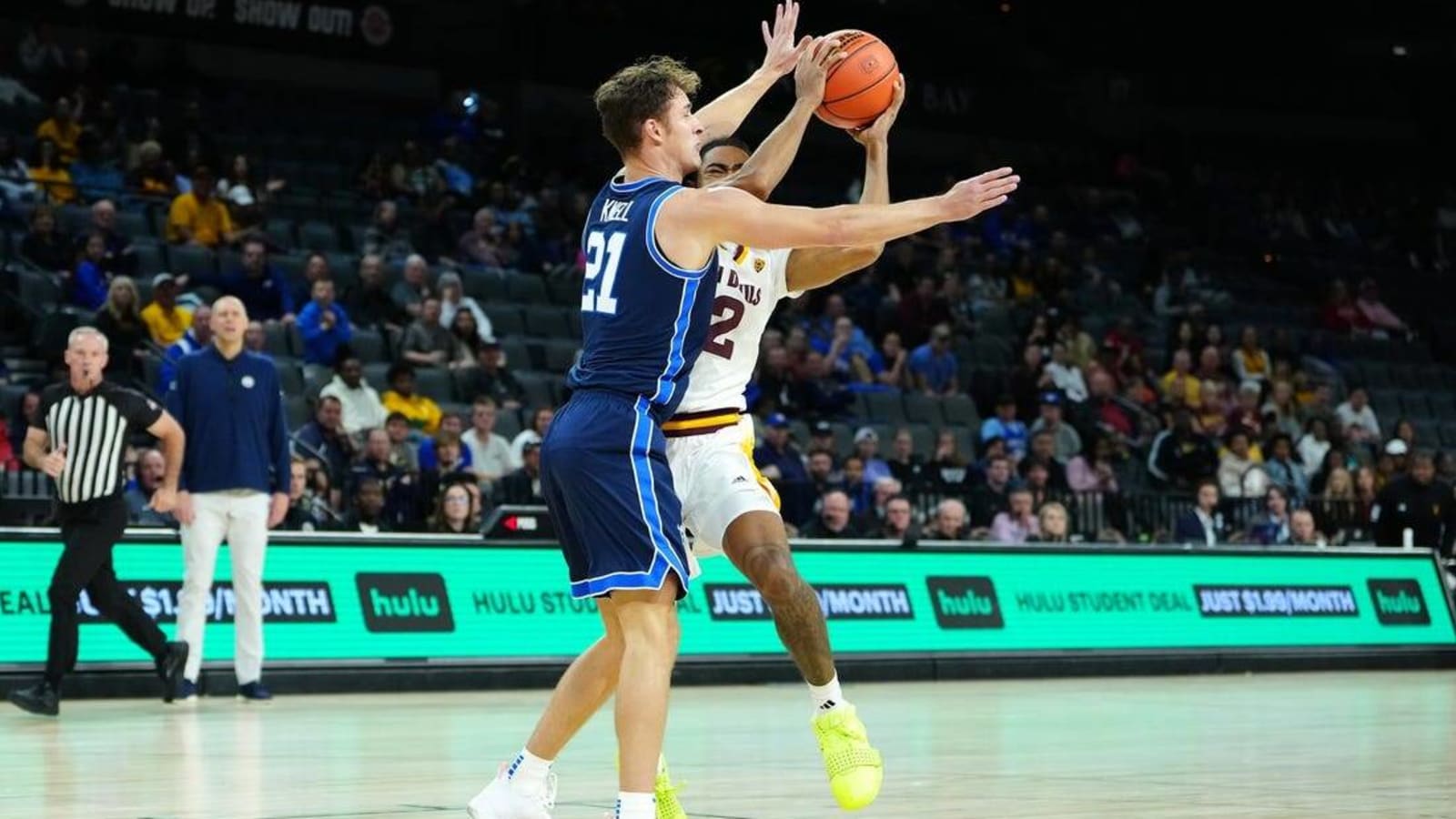 BYU blitzes Arizona State to reach Vegas final