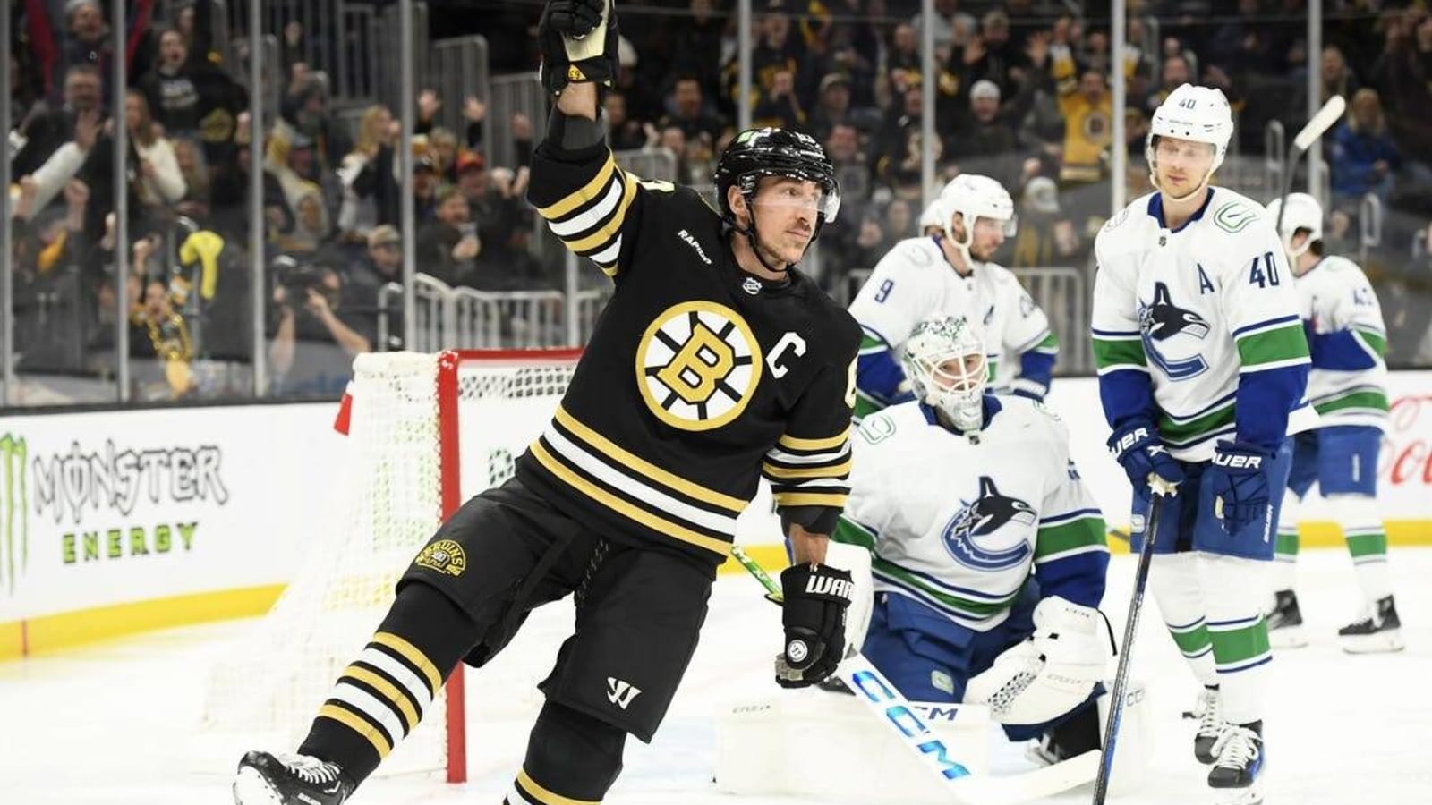 Brad Marchand to hit milestone as Bruins battle Lightning