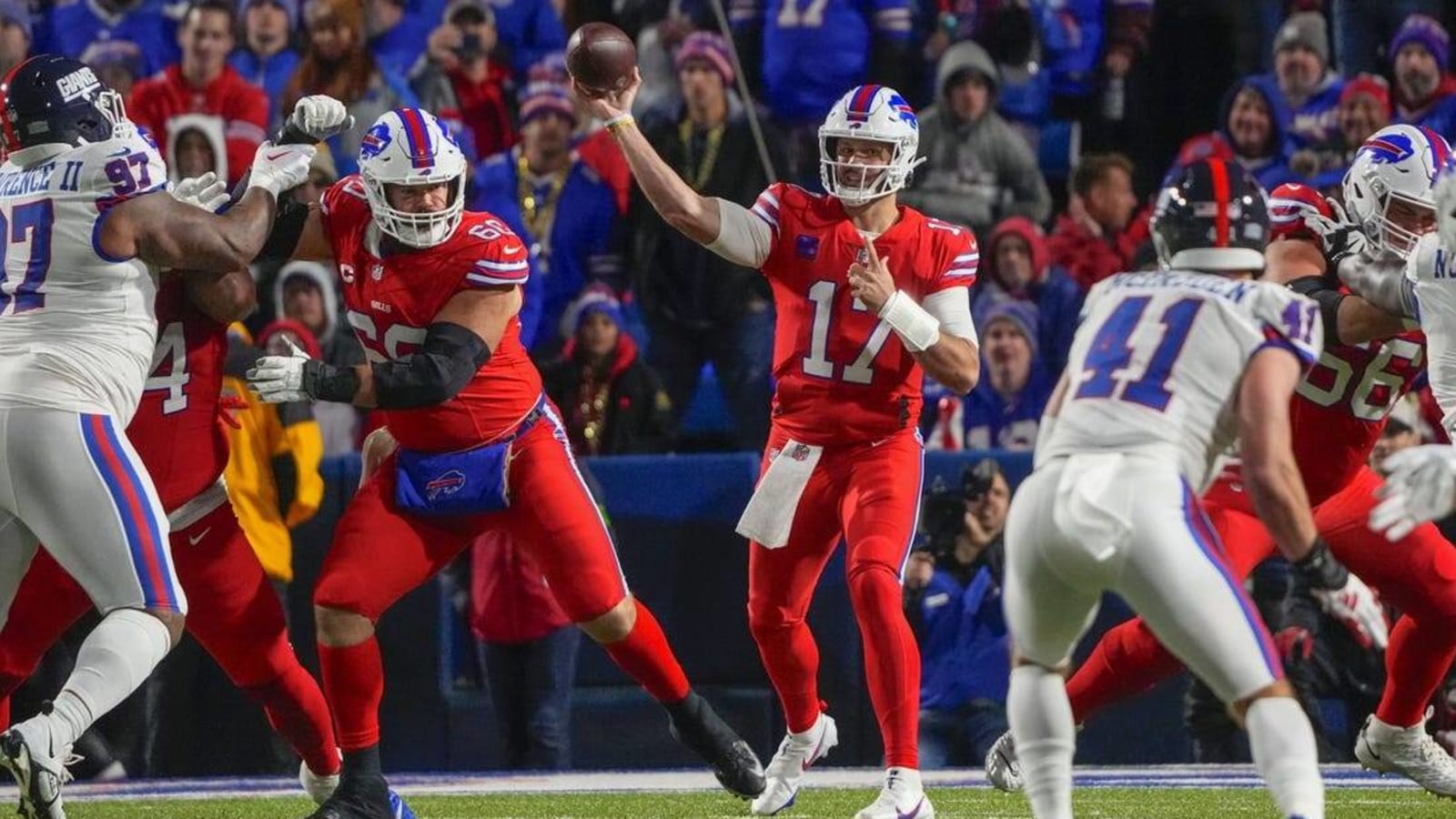 Bills overcome slow start, hang on to defeat Giants