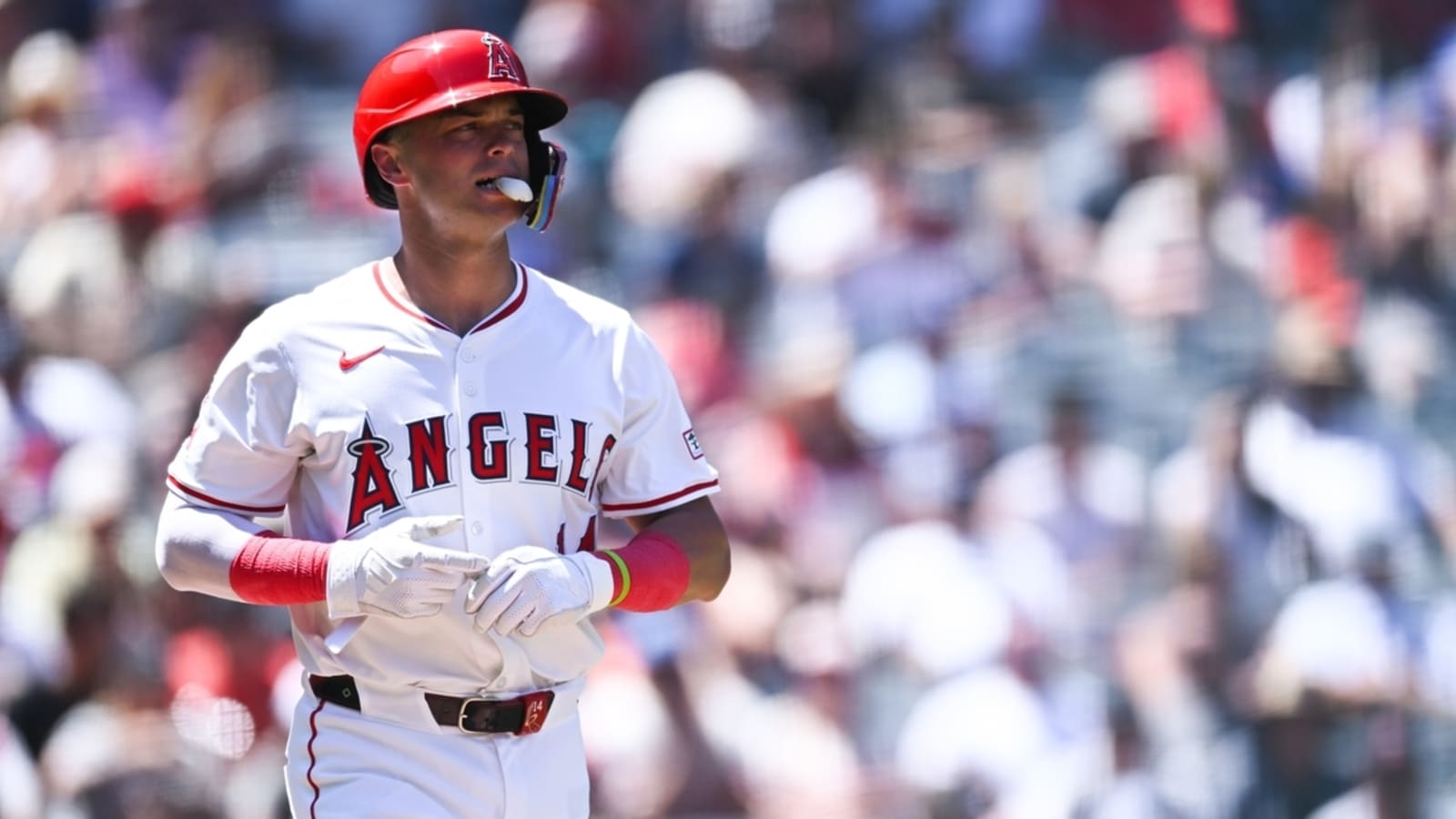 Angels optimistic Logan O&#39;Hoppe won&#39;t miss time vs. Jays