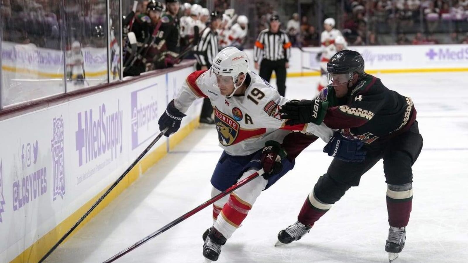 Coyotes down Panthers for first win at new home venue
