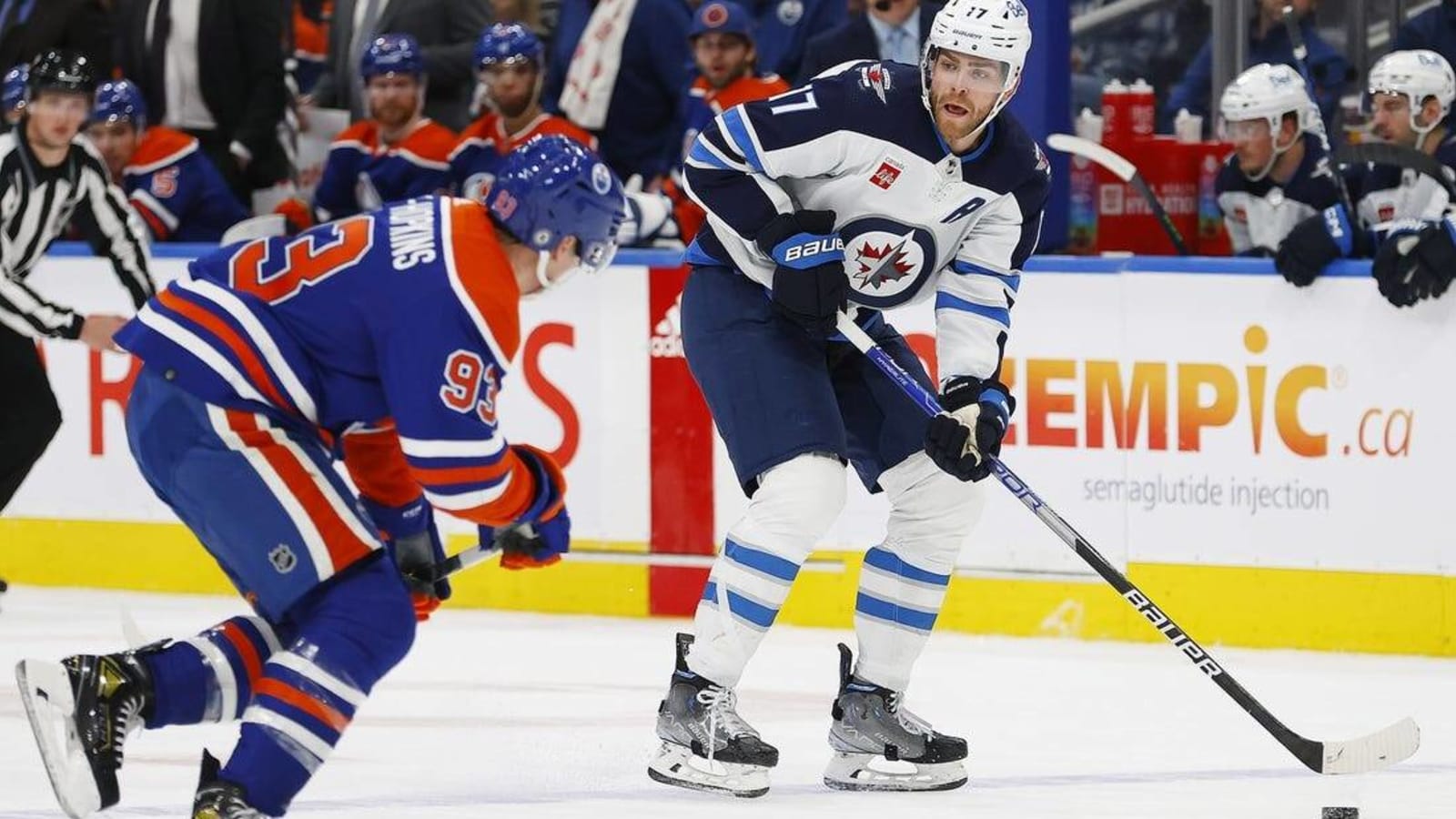 Oilers, Jets take one-sided matchup to Winnipeg