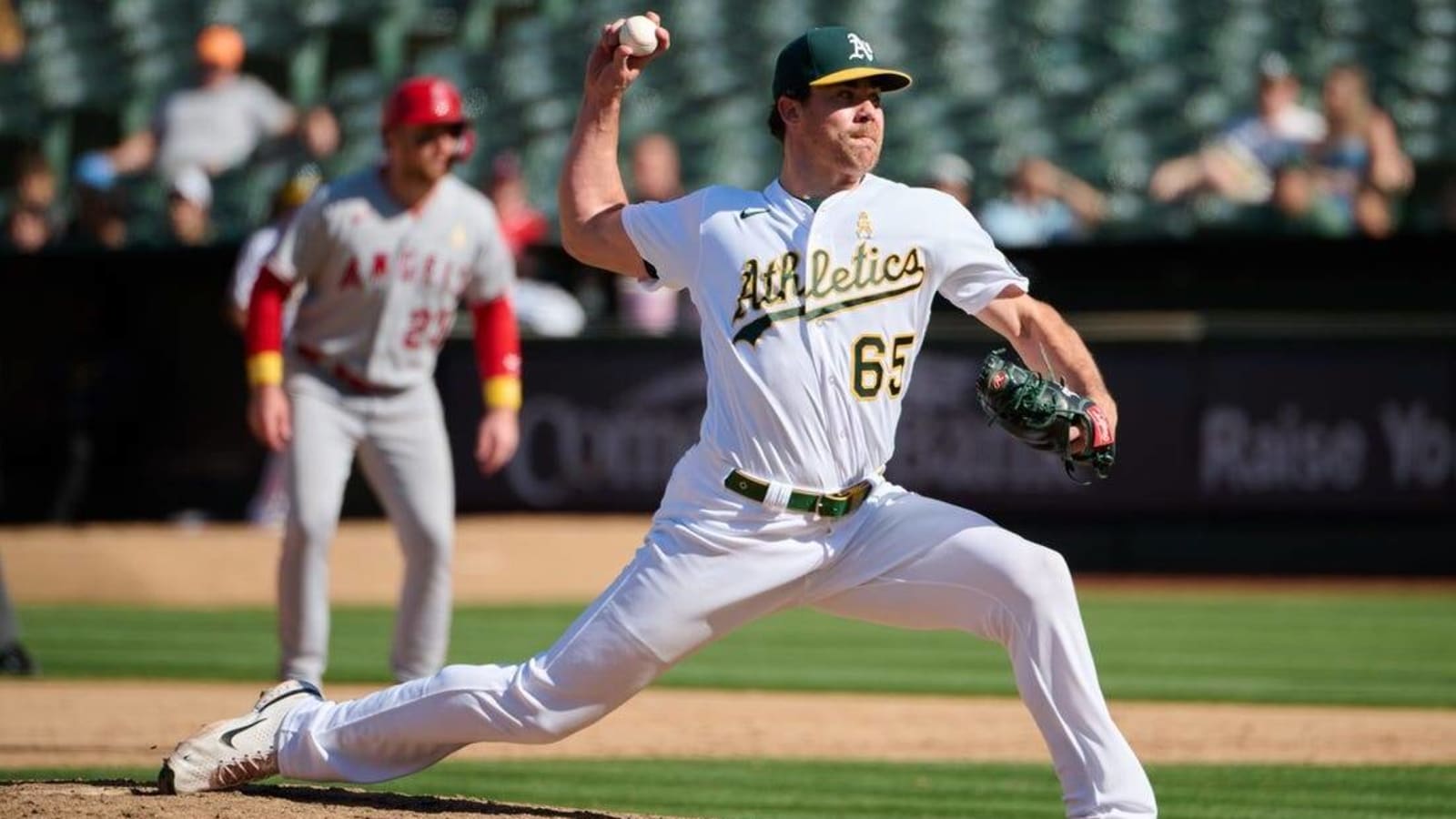 A&#39;s RHP Trevor May retires, rips team owner