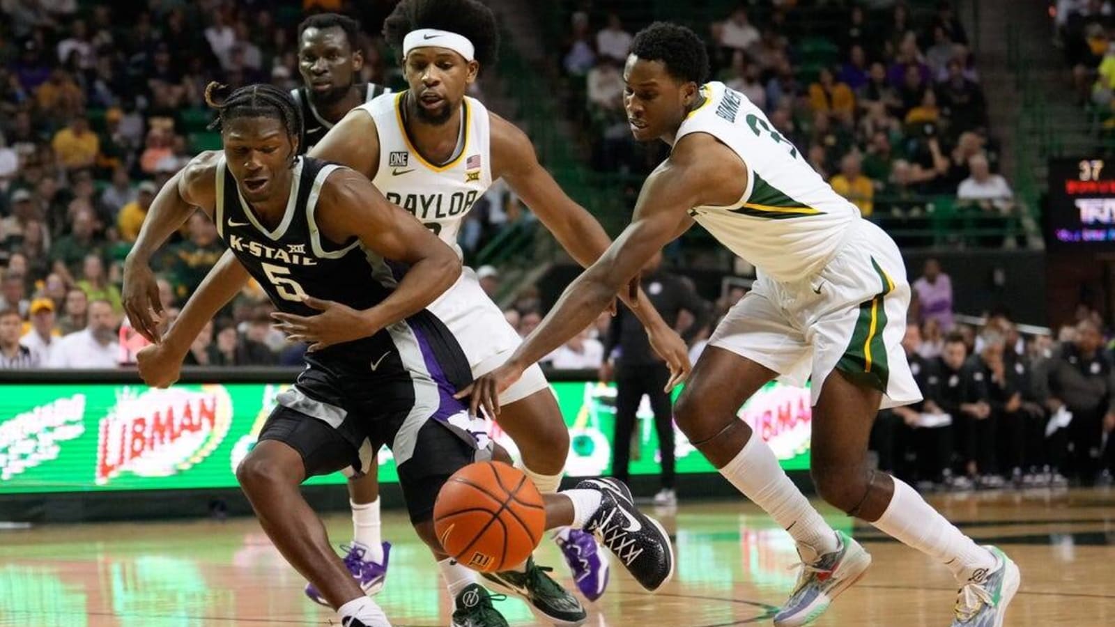 Kansas St. outlasts No. 19 Baylor in OT, 97-95