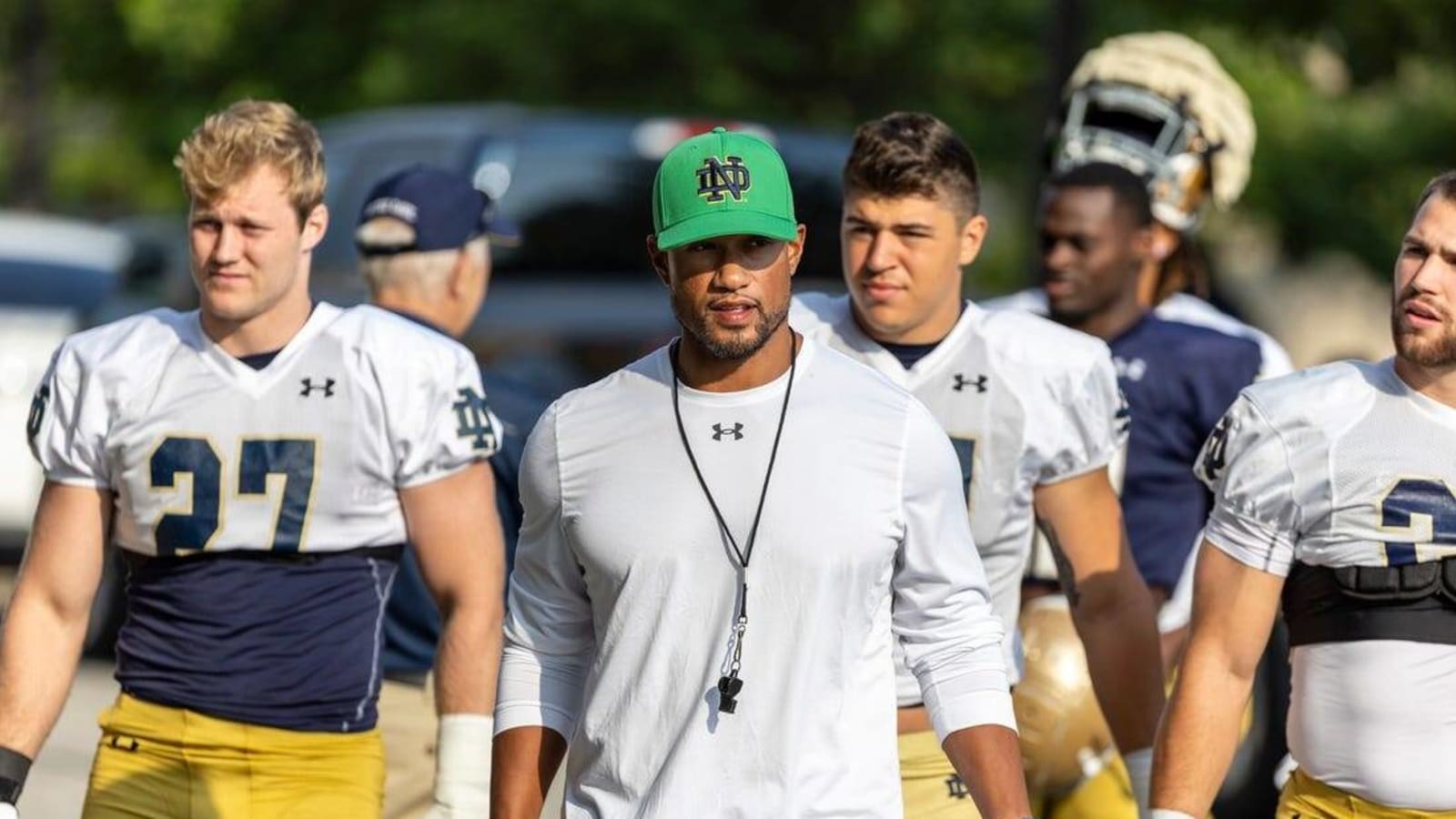 No. 13 Notre Dame hits Ireland to tackle Navy