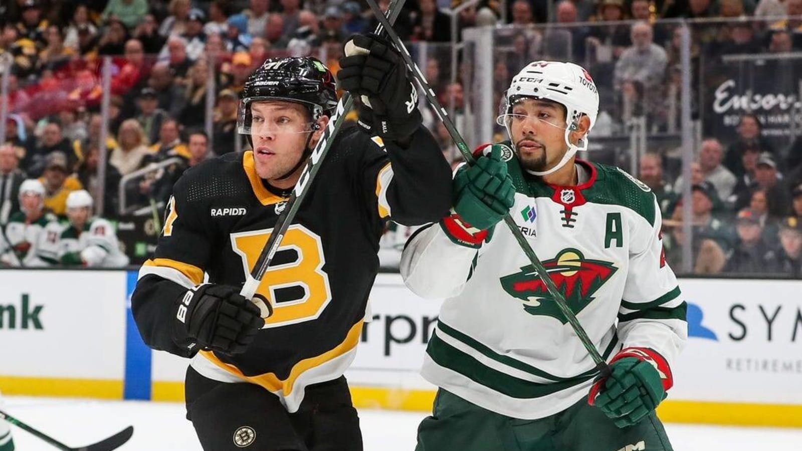 Bruins earn second straight extra time win against Wild