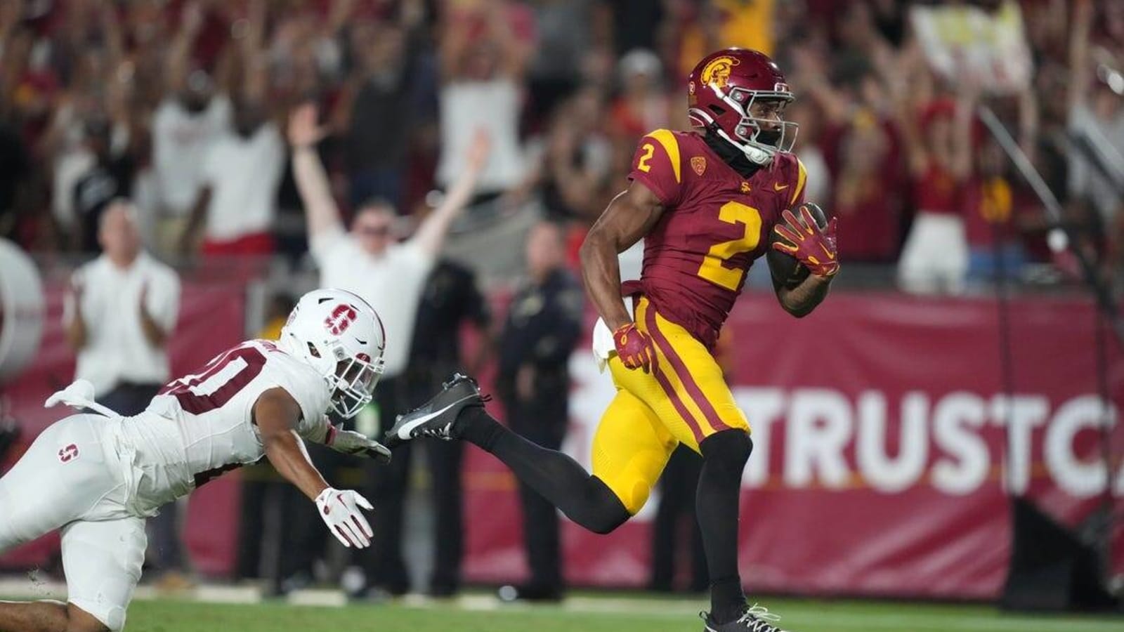 Caleb Williams accounts for four TDs as No. 6 USC crushes Stanford