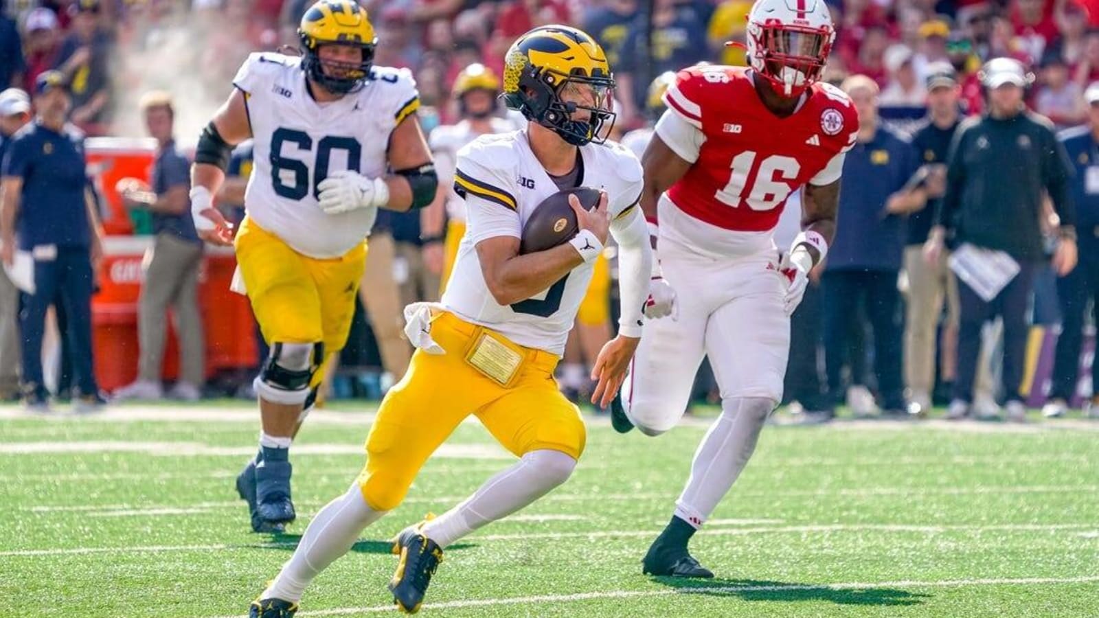 No. 2 Michigan throttles Nebraska behind defense, J.J. McCarthy