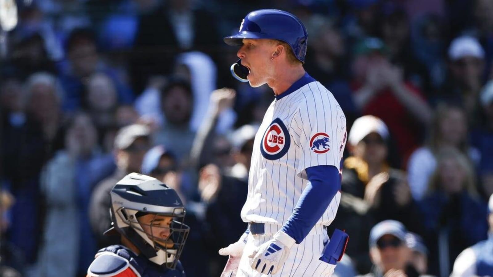 Rookie HR drives Cubs sweep of Astros; Chicago now MLB-best 10-3 at home