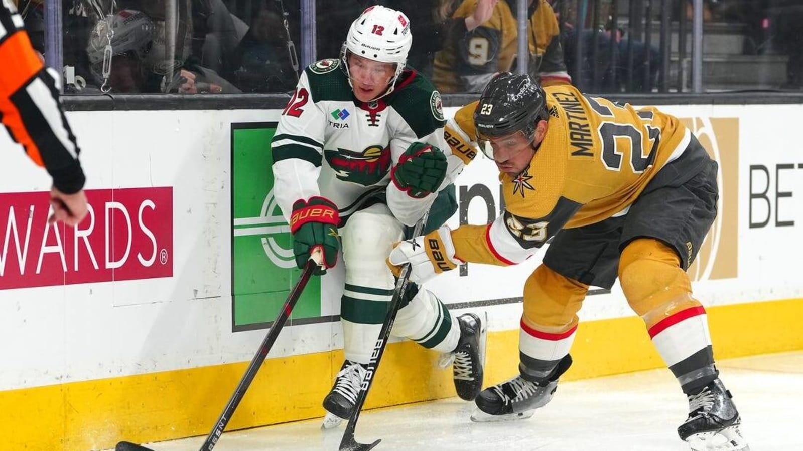 Knights zip past Wild to reach 100 points