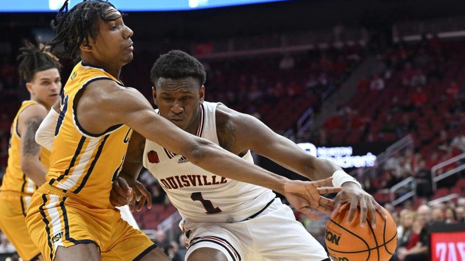 Louisville cruises past Coppin State