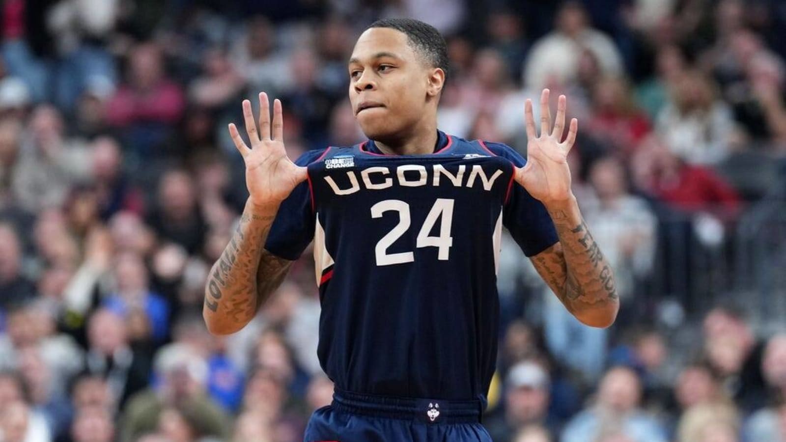 UConn star Jordan Hawkins (illness) misses practice