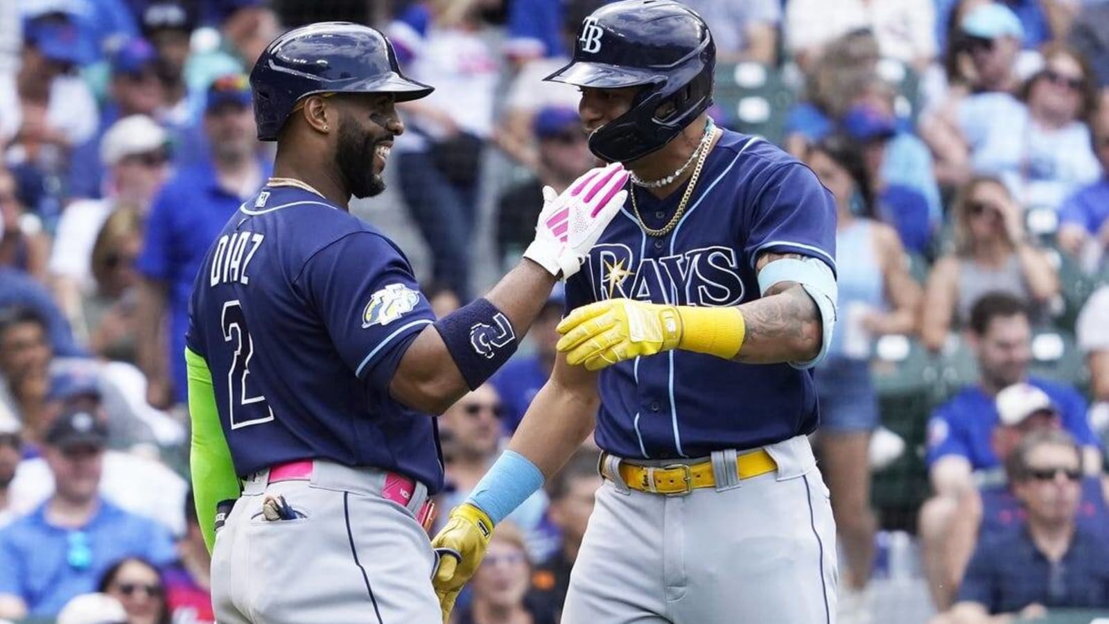 Late longballs help Rays avoid sweep against Cubs