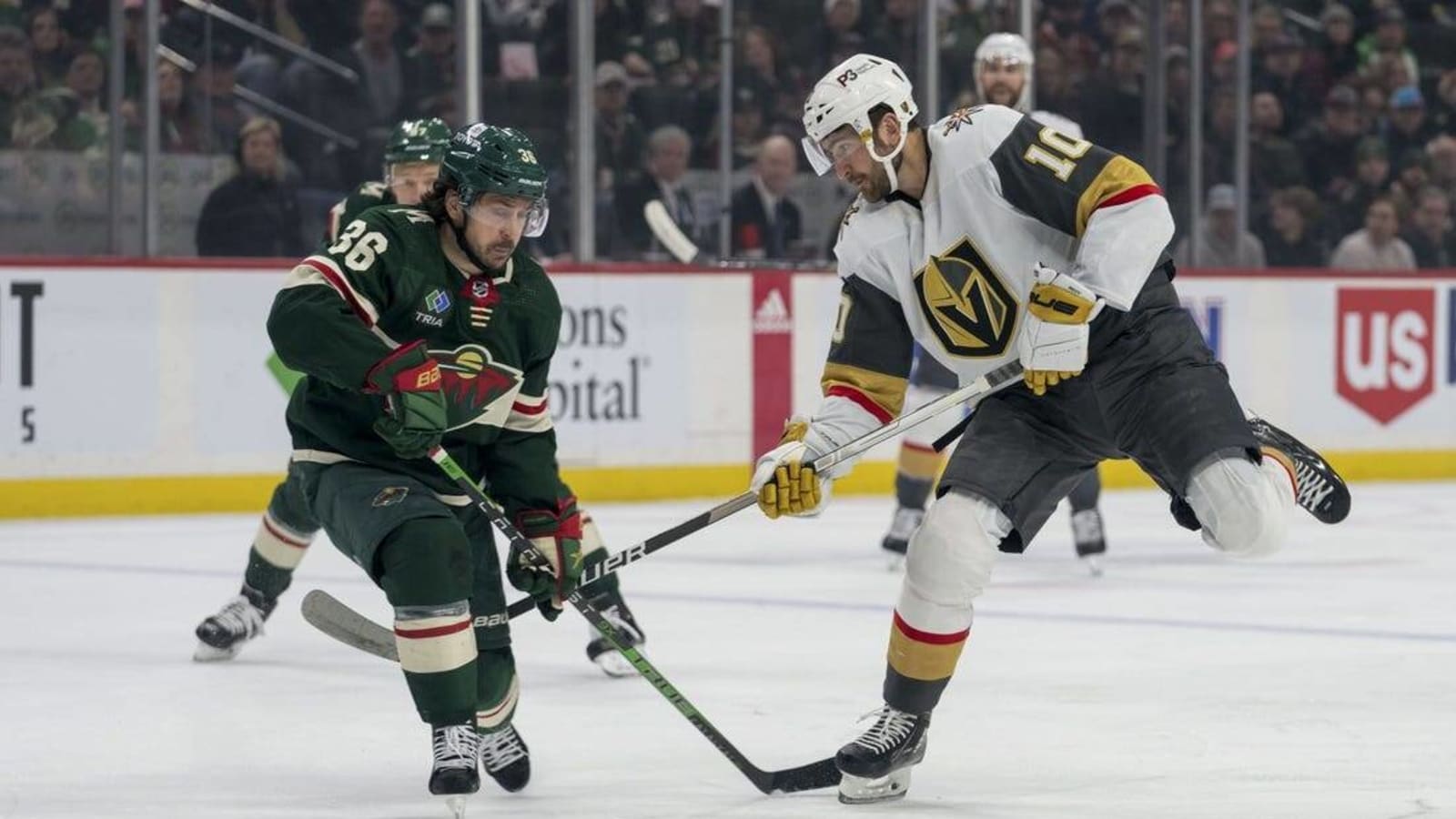 Jack Eichel ends drought as Golden Knights blow out Wild