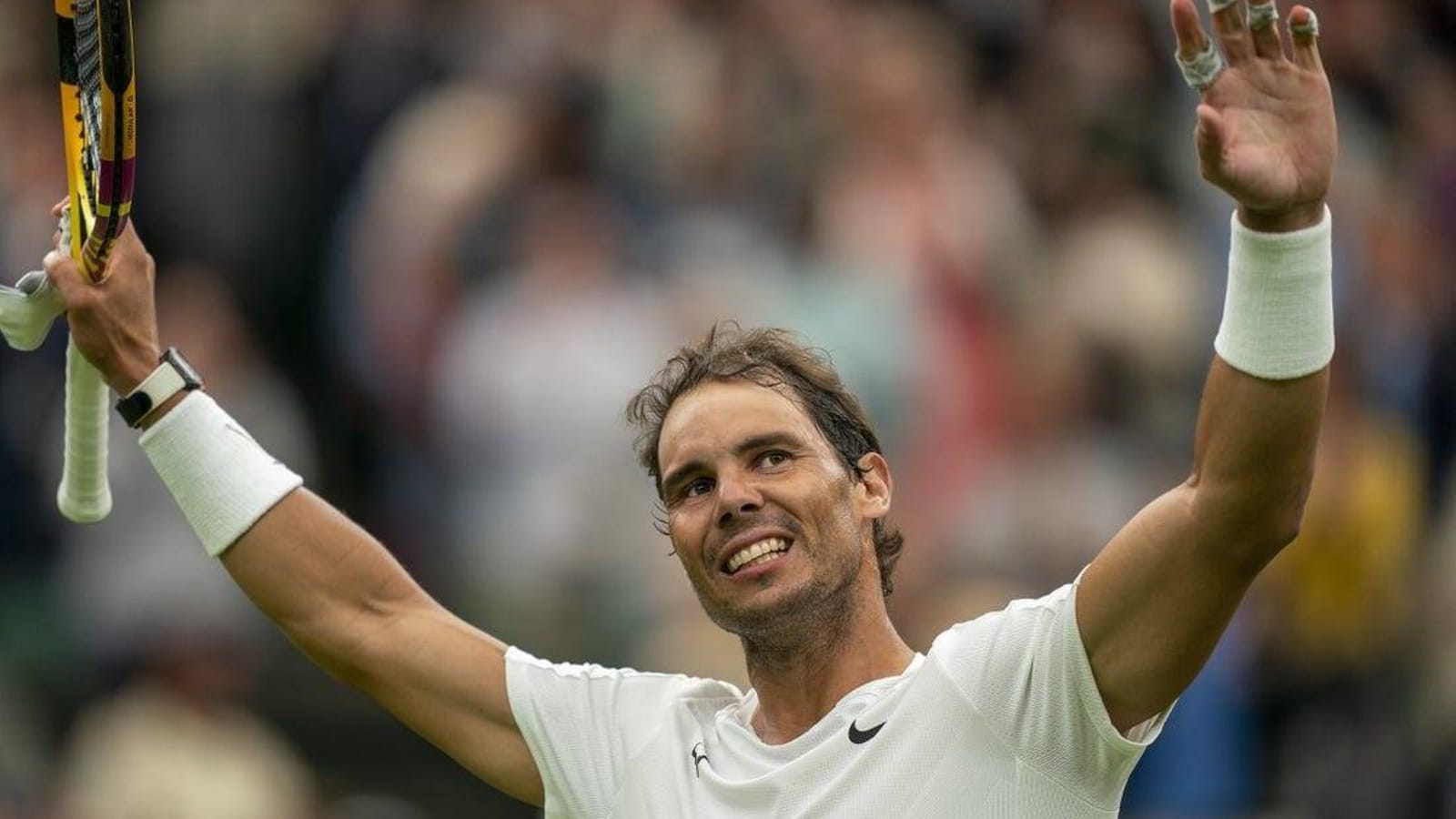 Rafael Nadal reaches Wimbledon quarters for eighth time