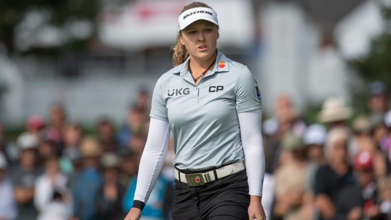Brooke Henderson leads by 4 shots at midway point at Lake Nona