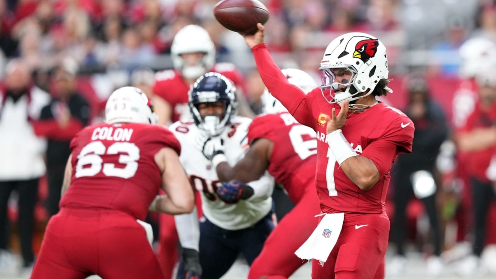 James Conner fuels Cardinals in romp over Bears