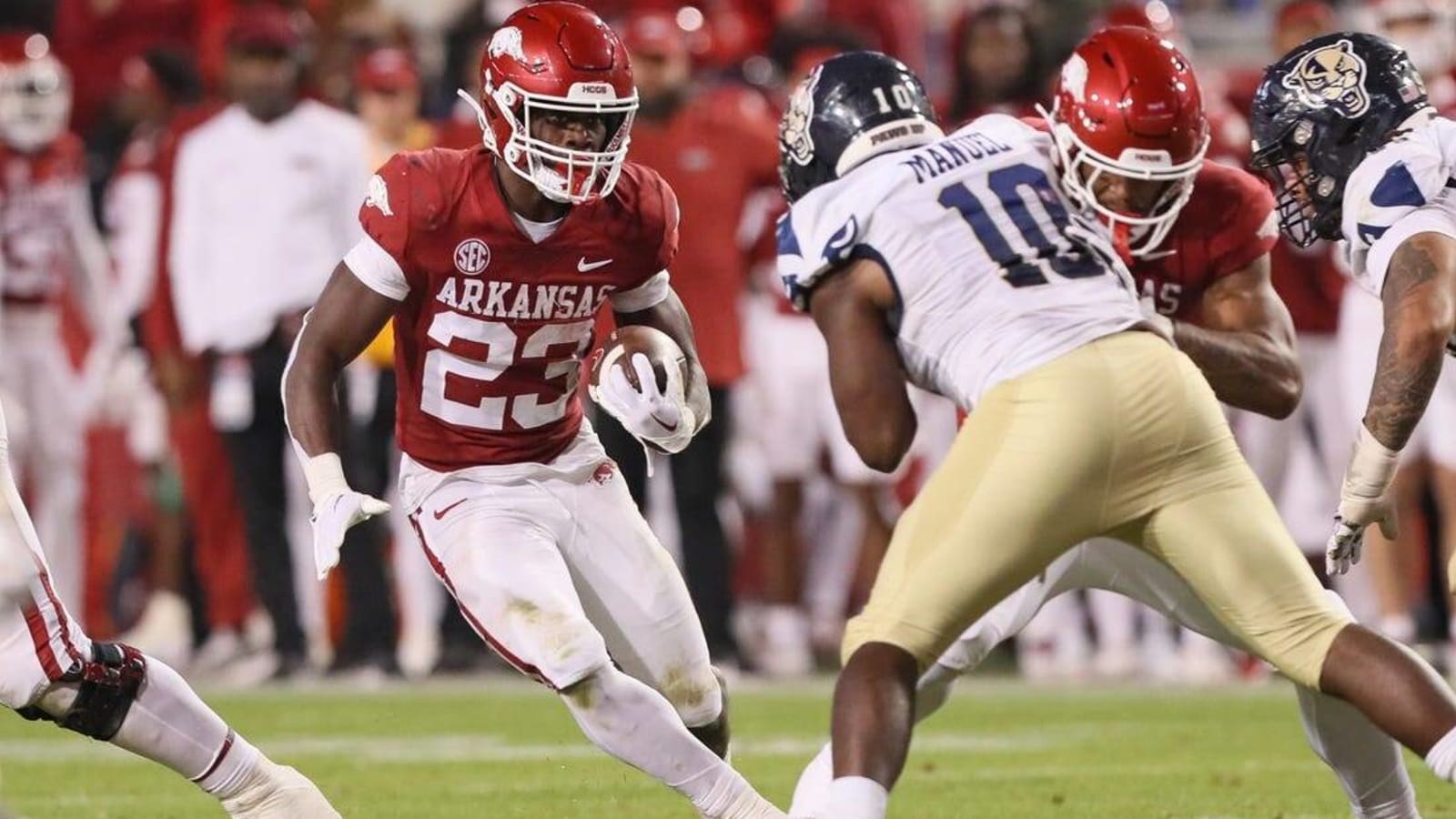 Former Arkansas RB Isaiah Augustave transfers to Colorado