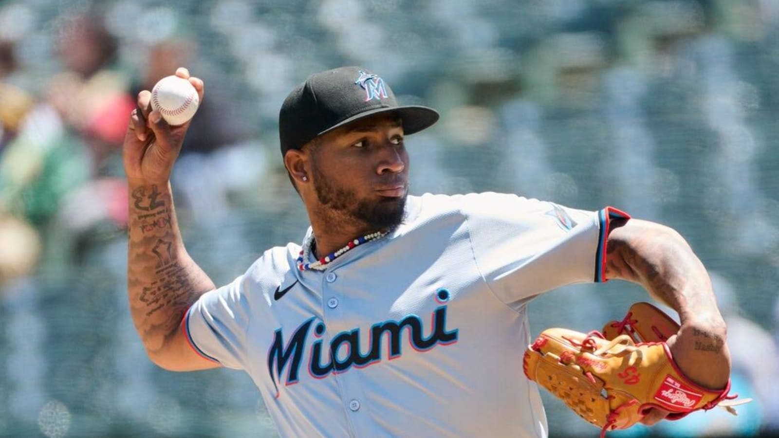 Marlins&#39; Sixto Sanchez looks to subdue D-backs