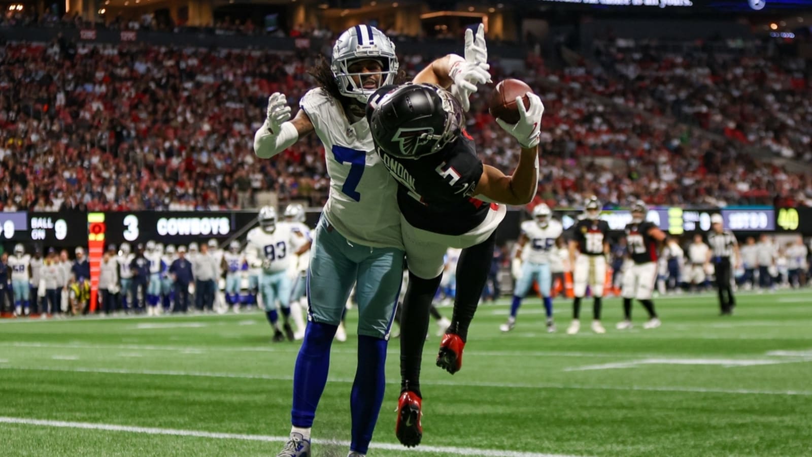 Falcons WR Drake London (hip) questionable vs. Saints