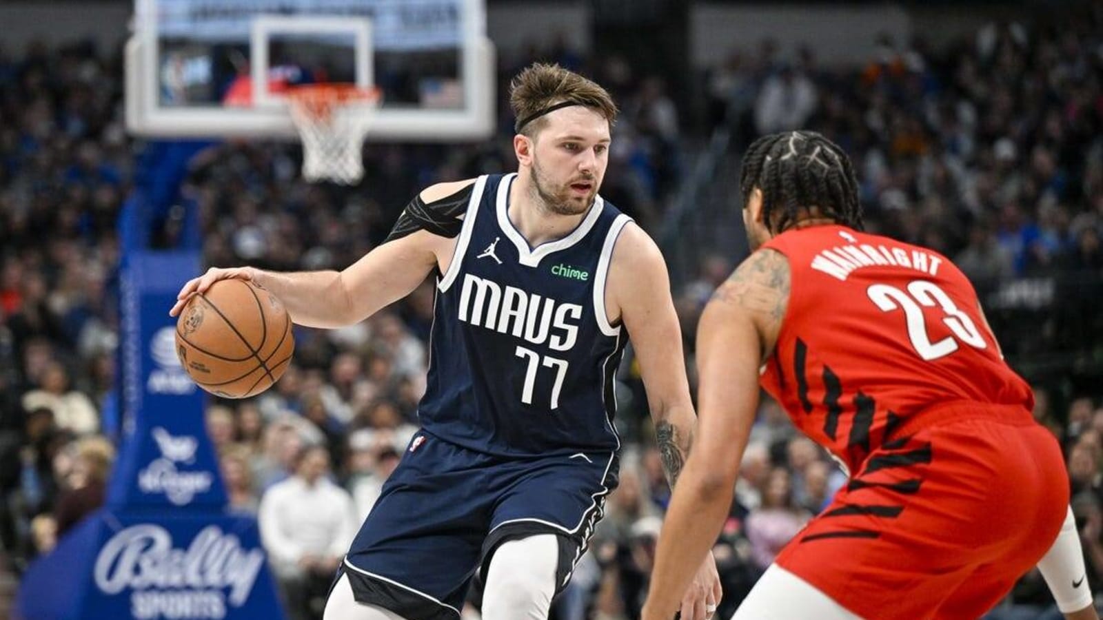 Luka Doncic, Mavs out to sweep season series from Blazers