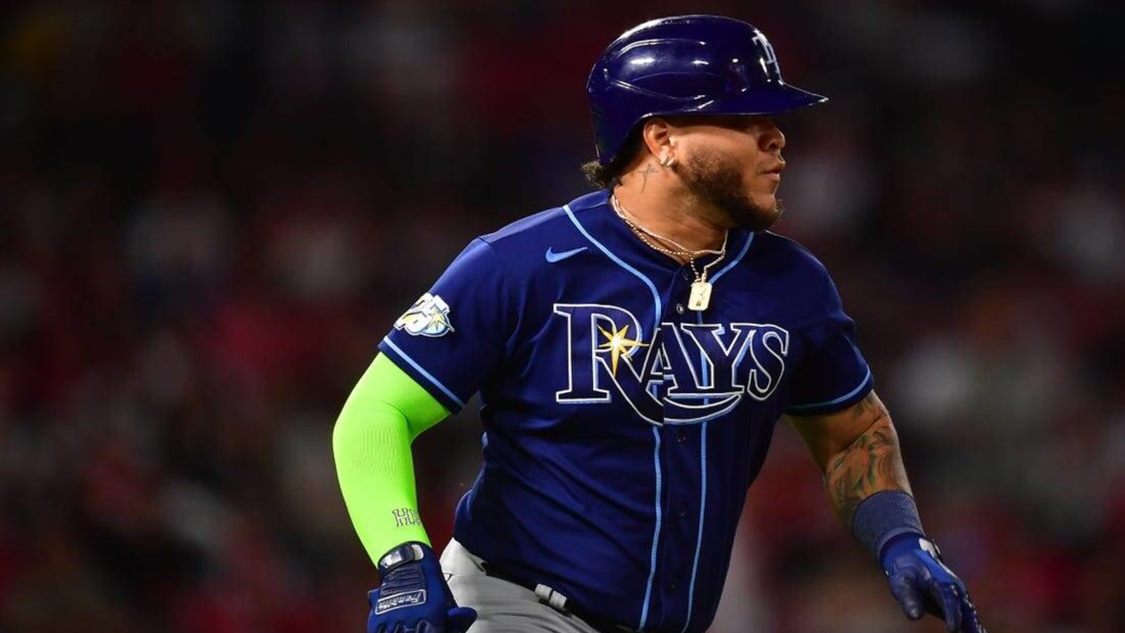 Rays hit into triple play before downing Angels in 10