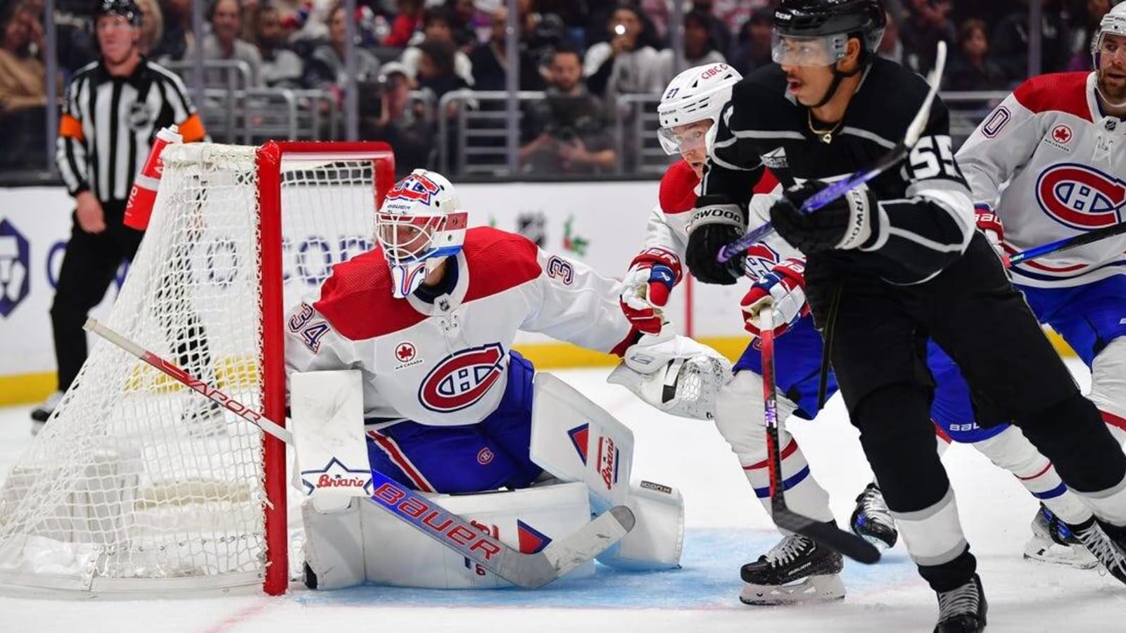 Kings roll 4-0 to continue success vs. Canadiens