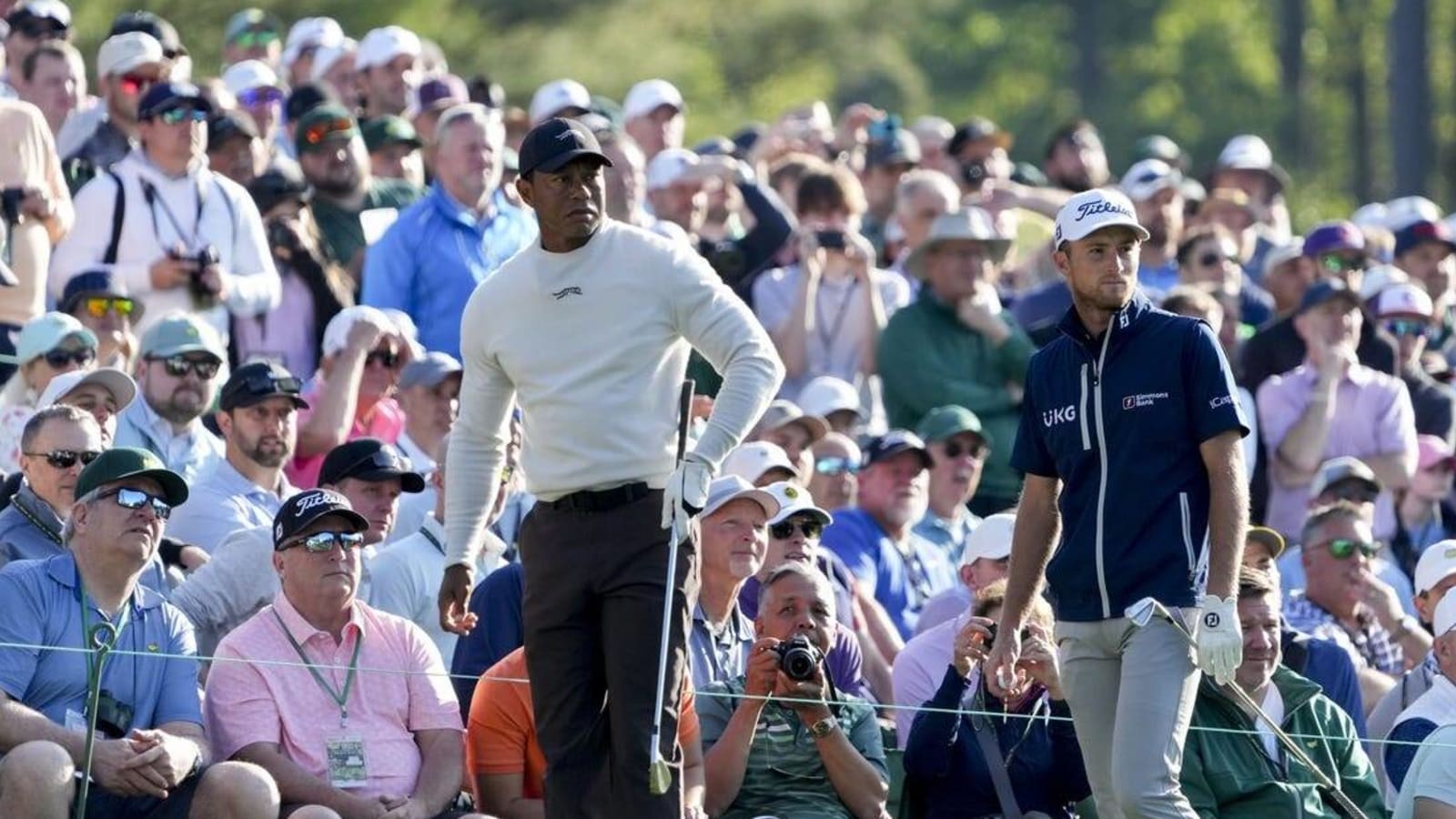 Will Zalatoris: Tiger Woods ‘played great’ in Masters practice round