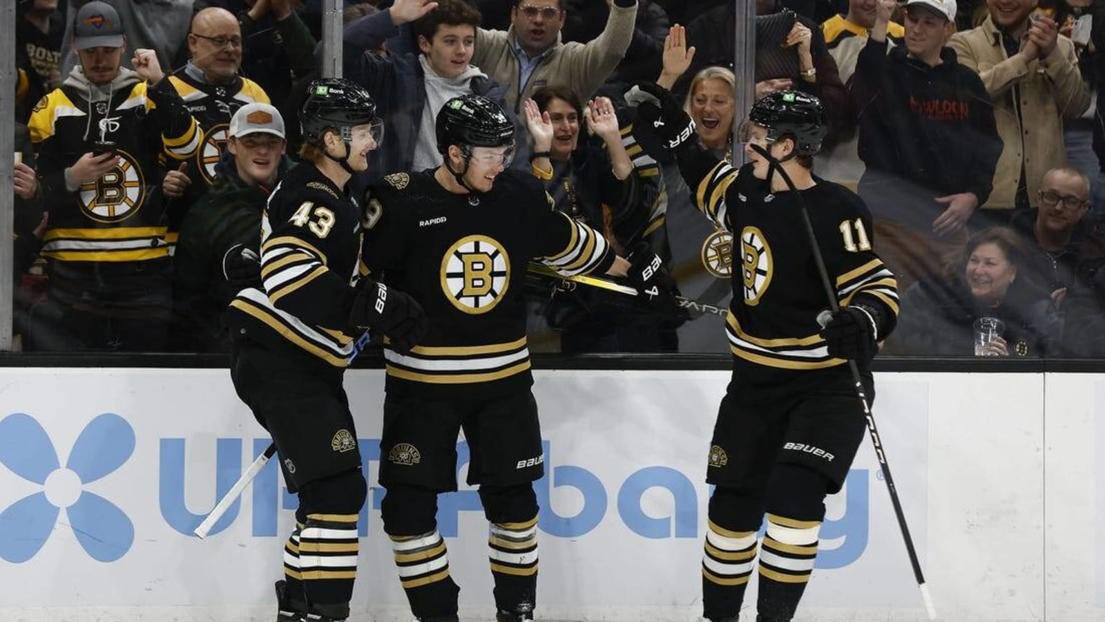 NHL roundup: Morgan Geekie&#39;s hat trick leads Bruins past Knights