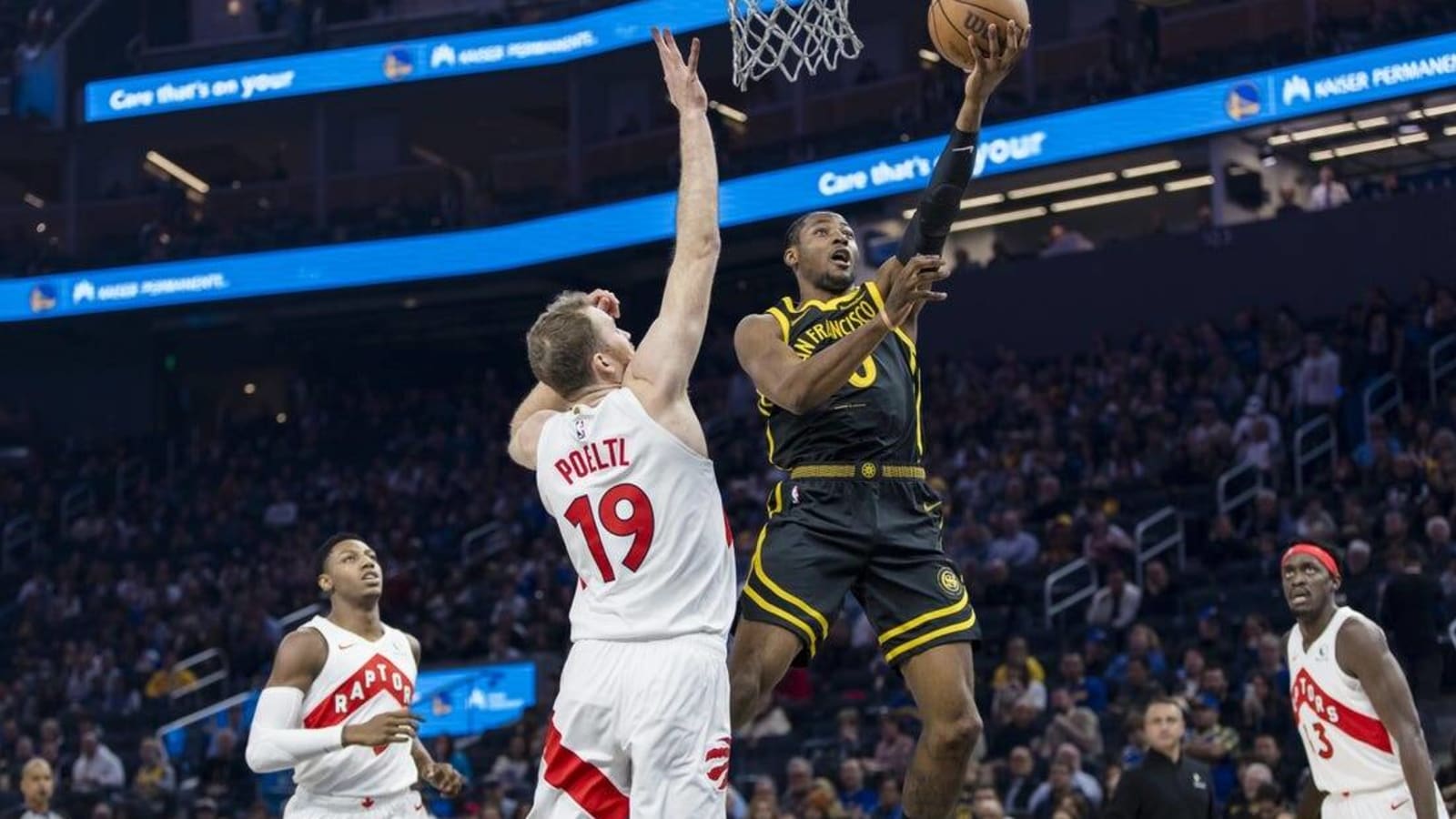 Raptors C Jakob Poeltl (ankle) out indefinitely