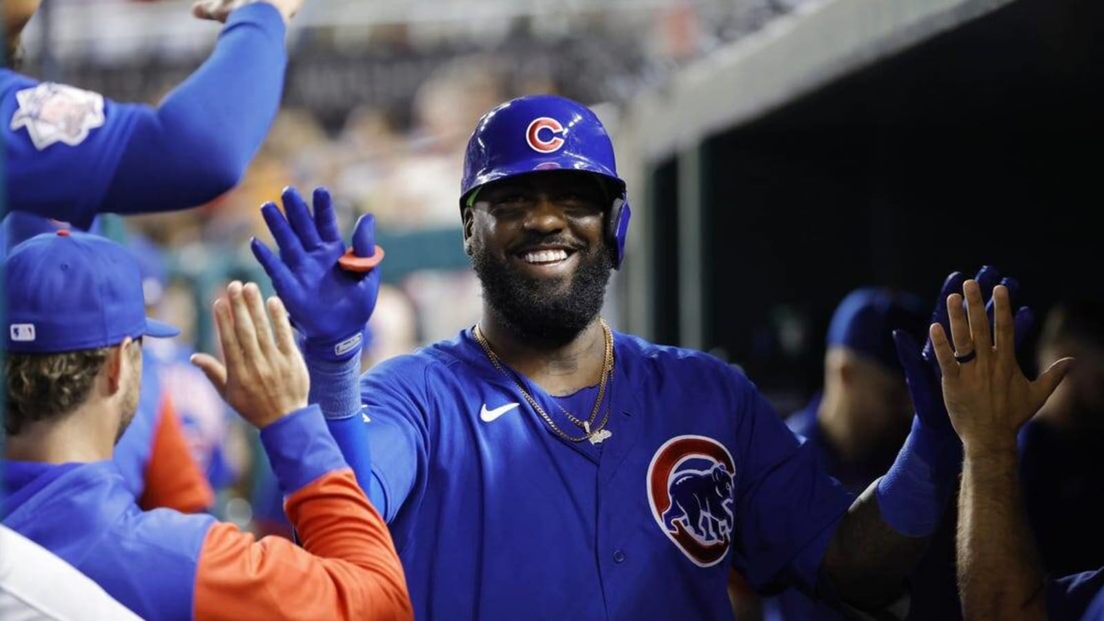 Franmil Reyes, Cubs look for series win over Nationals