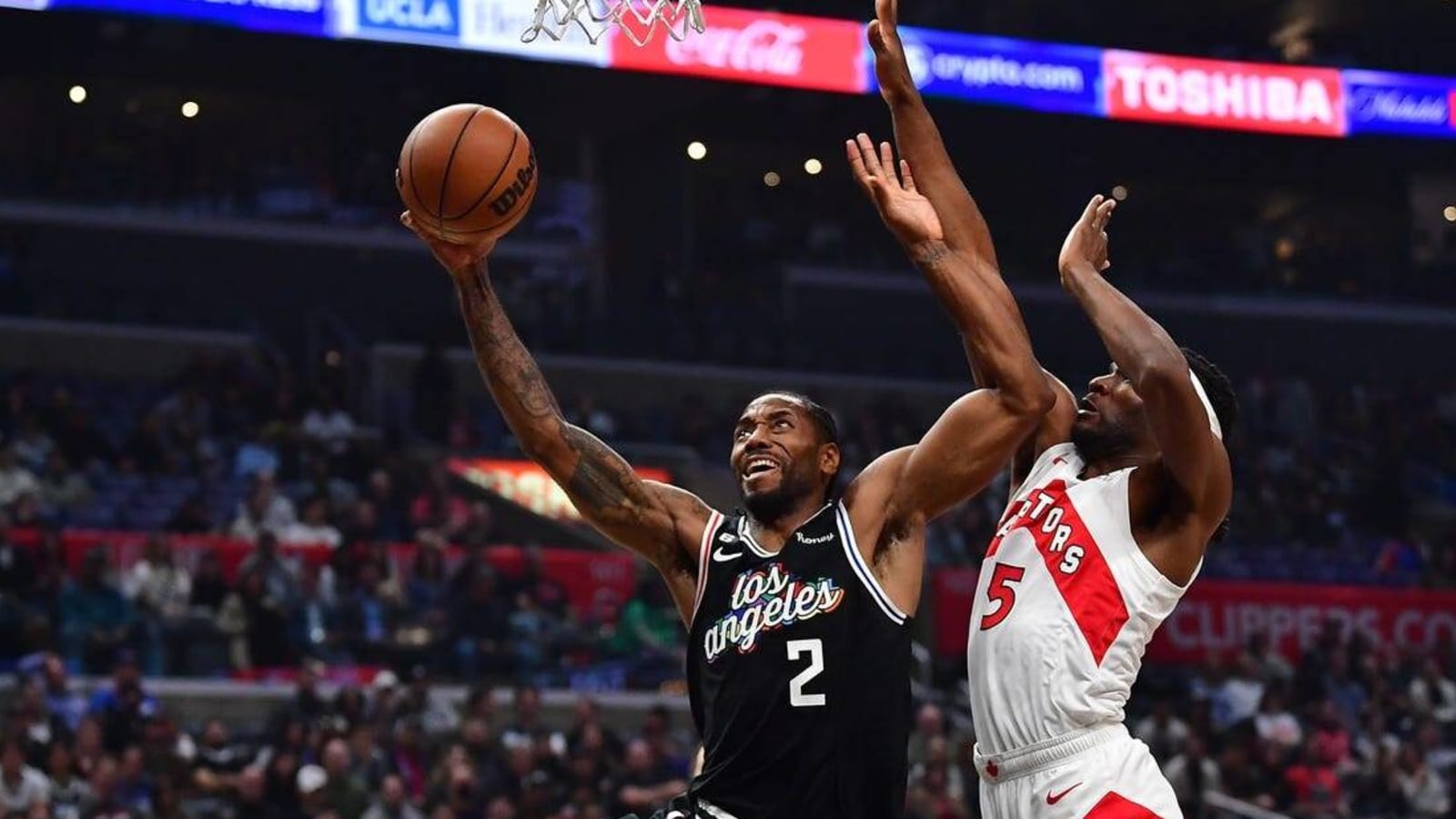 Clippers sweep two-game season series from Raptors