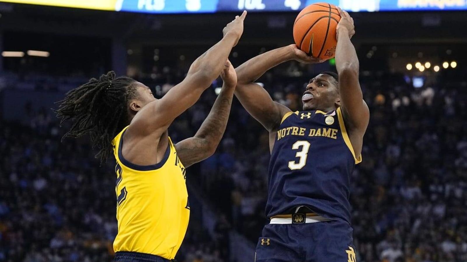 No. 8 Marquette uses fast start to fly by Notre Dame