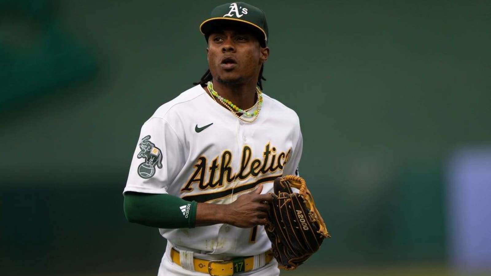 A&#39;s place steals leader Esteury Ruiz (shoulder) on IL