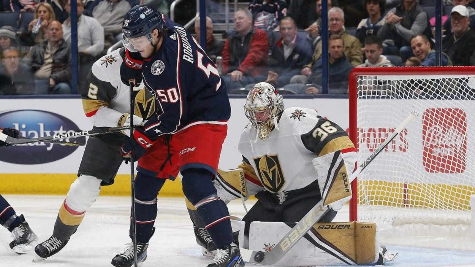 Golden Knights top Blue Jackets in shootout