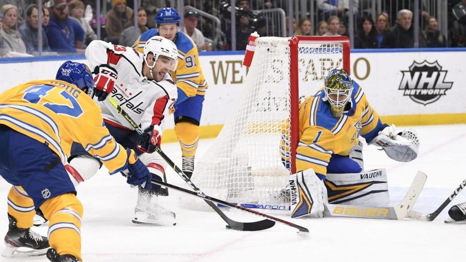 Blues win fifth straight in shootout vs. Capitals