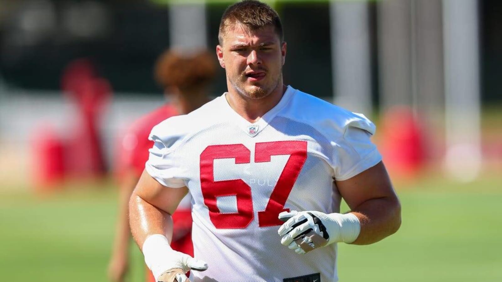 Rookie Luke Goedeke wins starting job at LG for Bucs