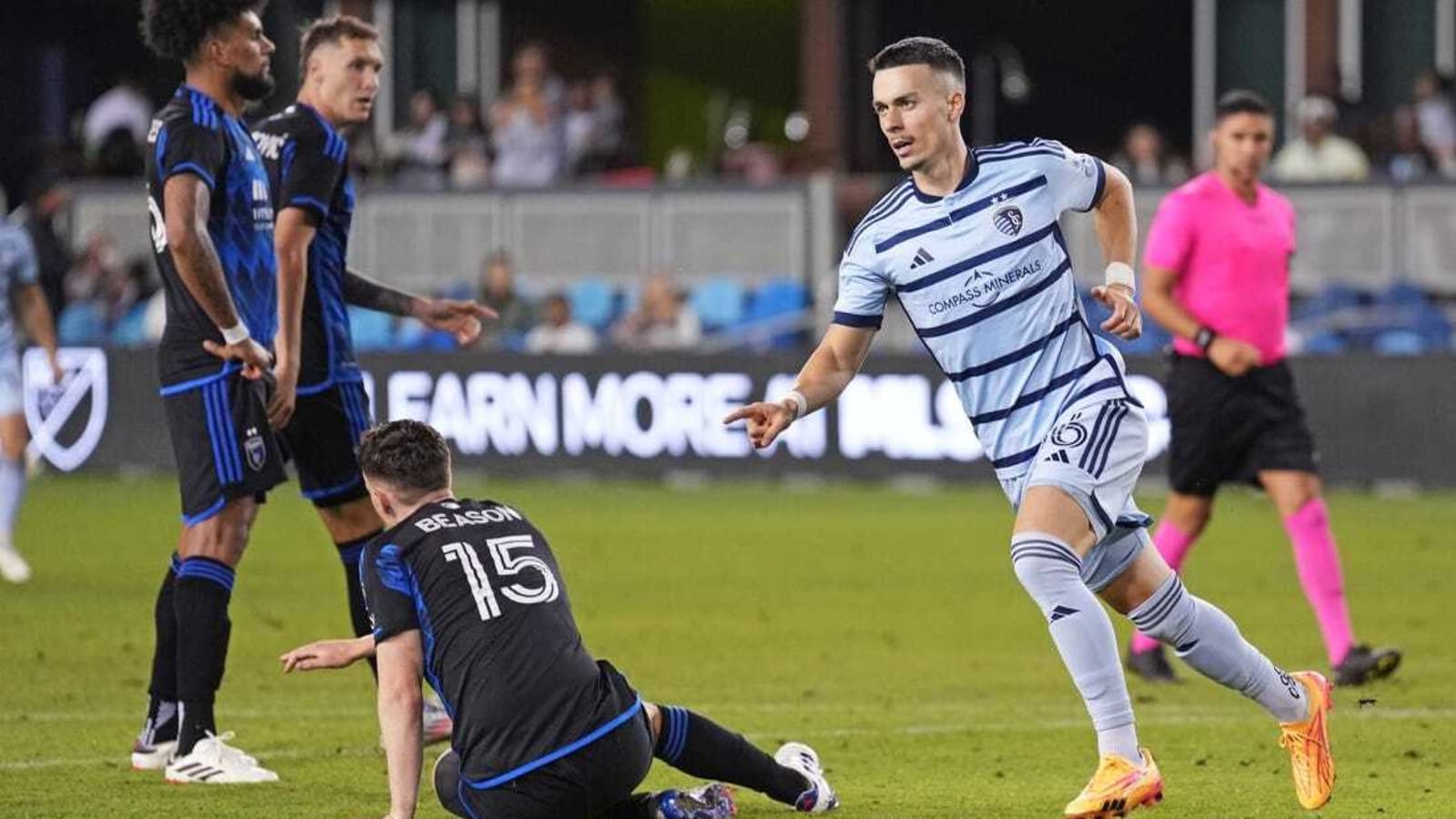 Improving Sporting KC hold off last-place Earthquakes