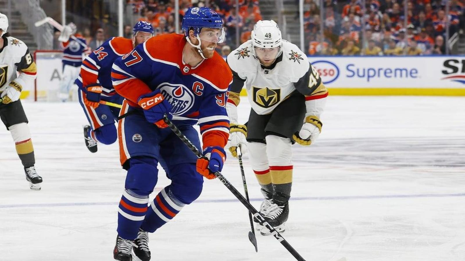 Vegas Golden Knights at Edmonton Oilers Game 4 prediction, pick for 5/10