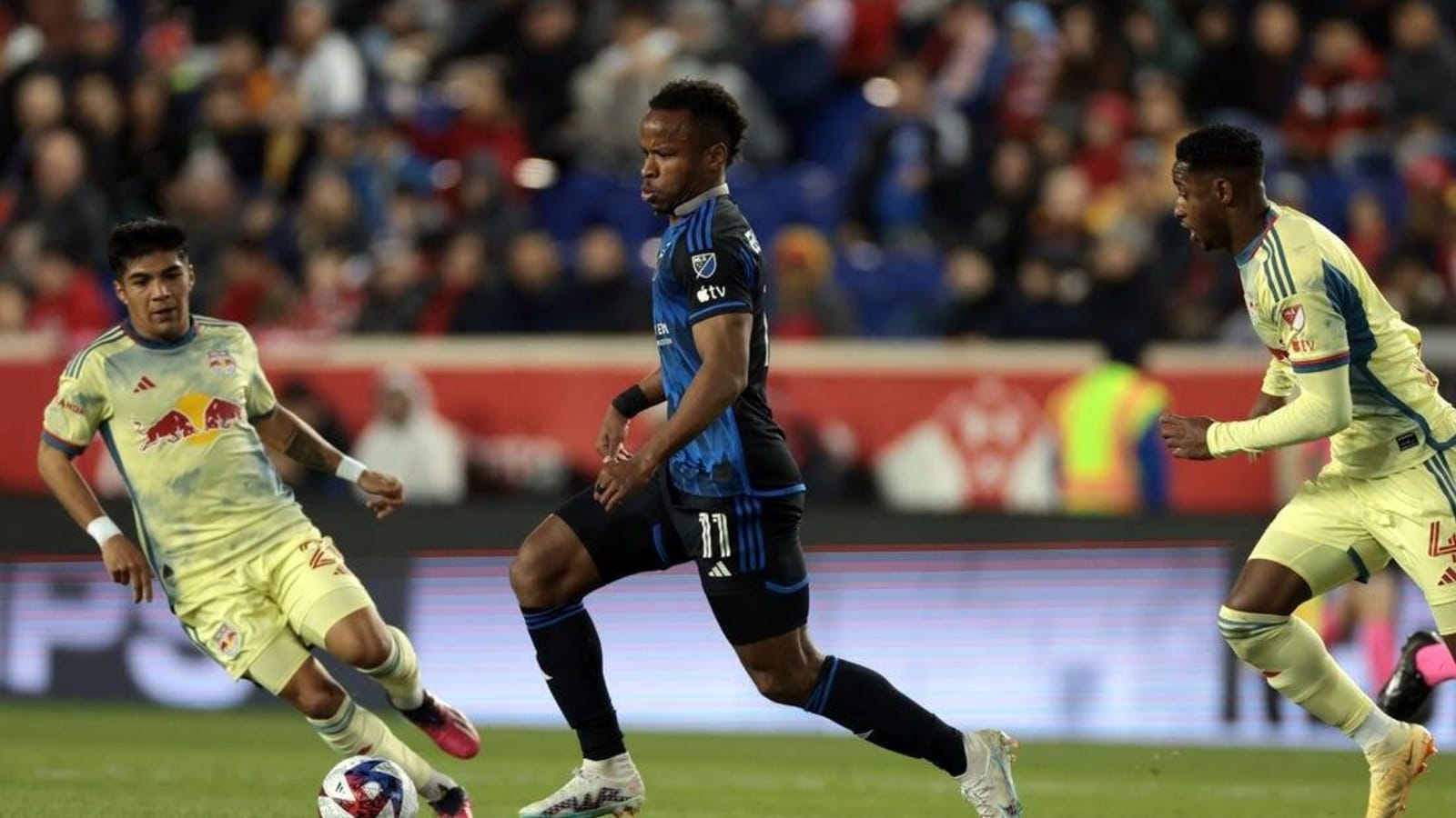 Earthquakes F Jeremy Ebobisse heard racist remark vs. Red Bulls