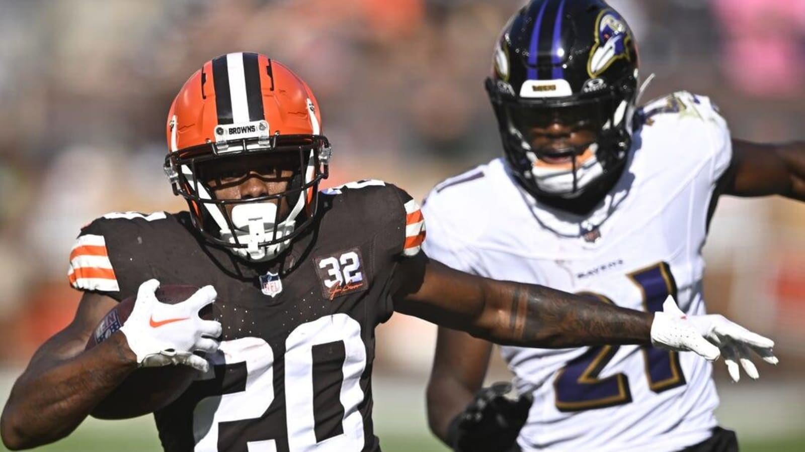 Ravens put win streak on line vs. rival Browns