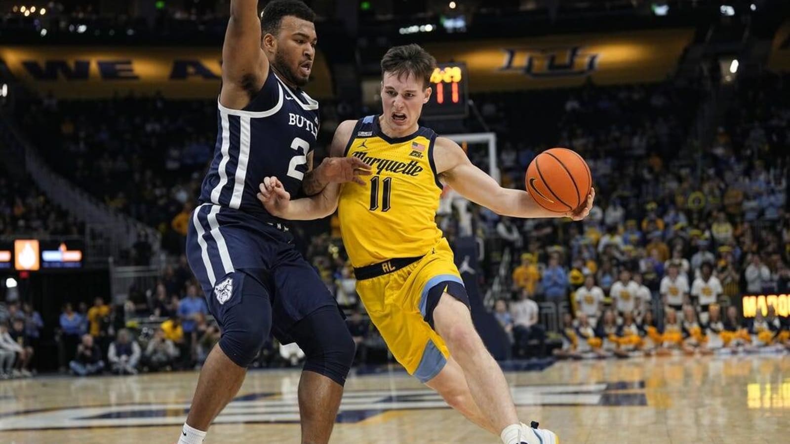 Streaking No. 7 Marquette seeks revenge against Butler