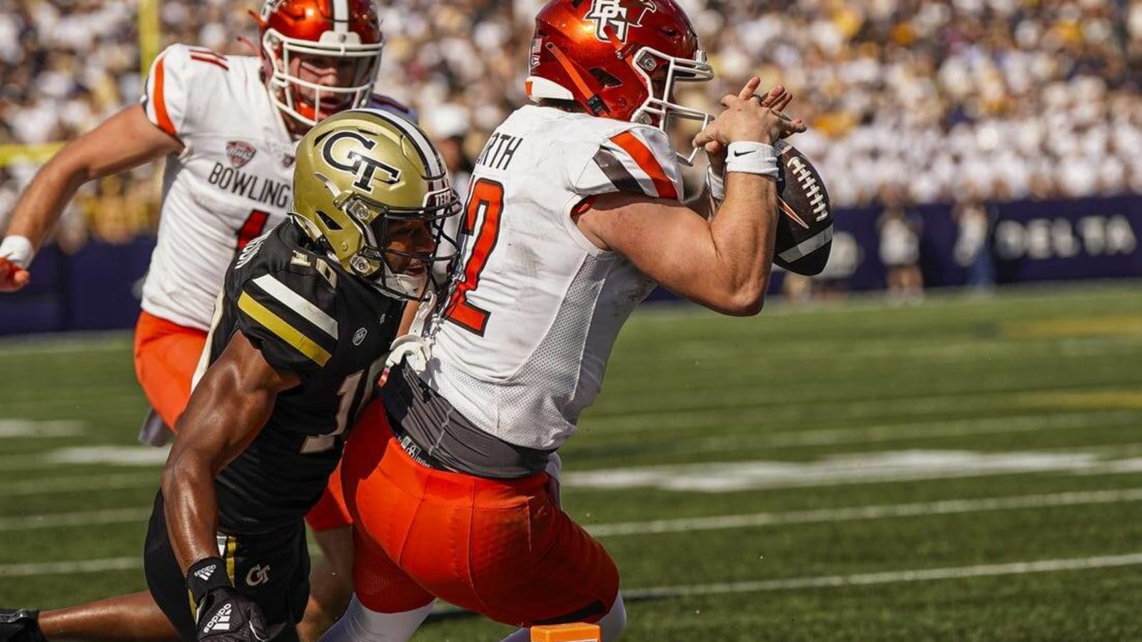 Big underdog Bowling Green drubs Ga. Tech, 38-27