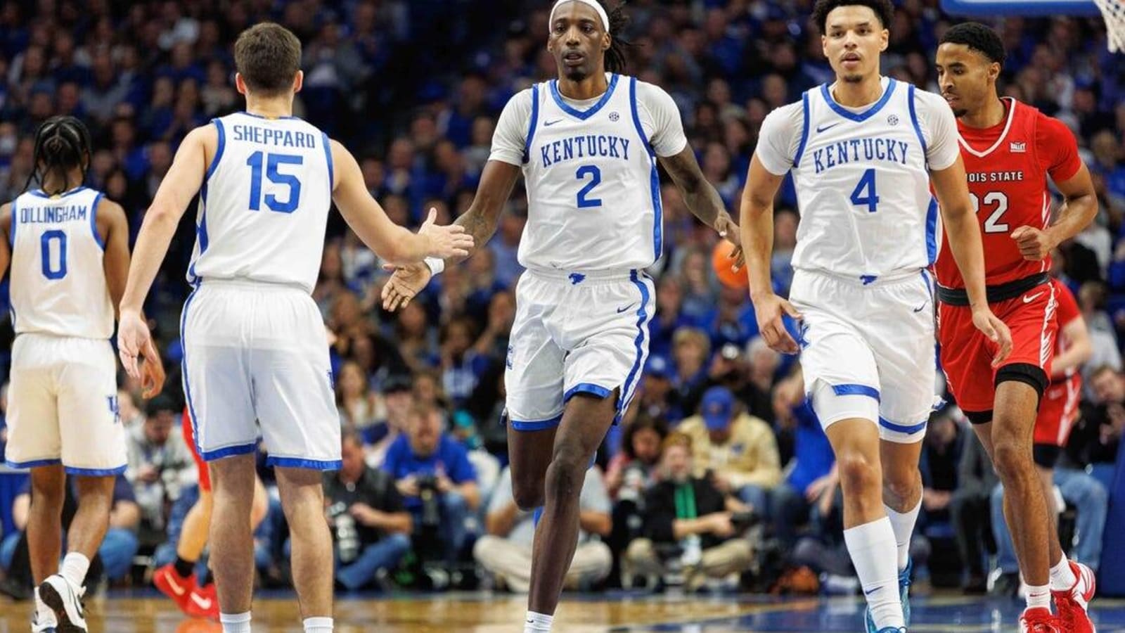 Former Illinois State player leads No. 8 Kentucky&#39;s rout