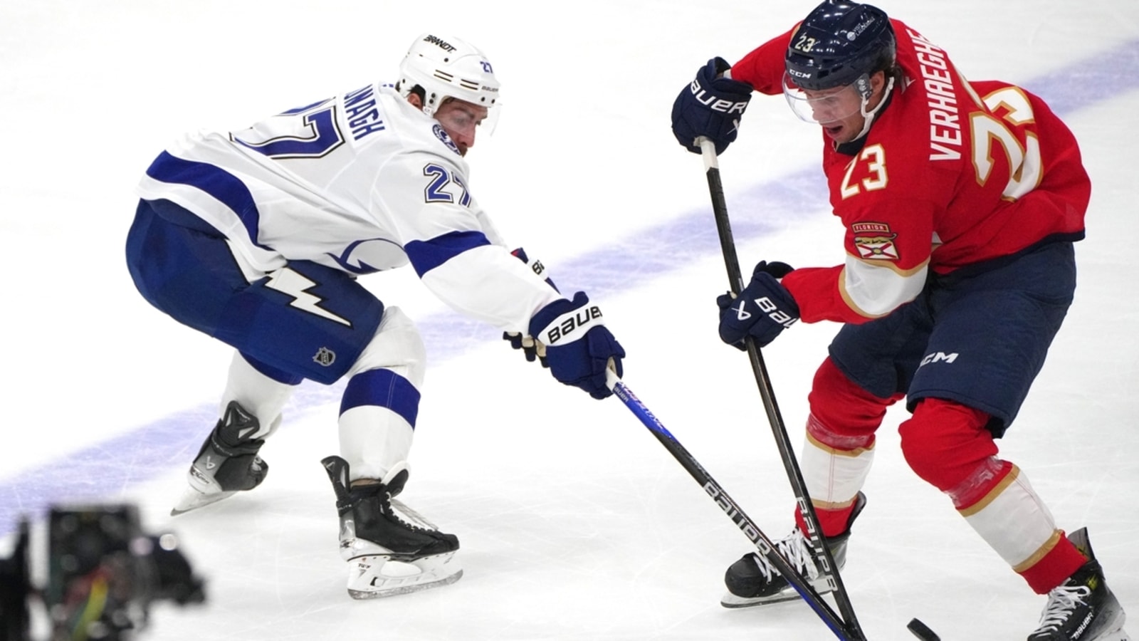 Panthers sign F Carter Verhaeghe to 8-year contract extension