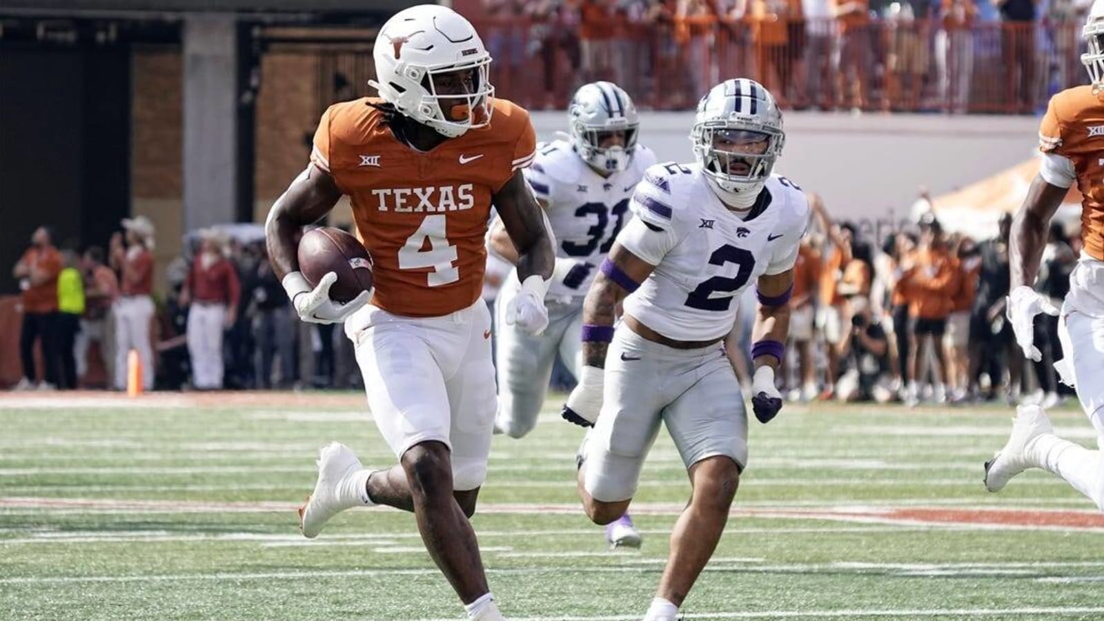 No. 7 Texas prevails when No. 23 Kansas State stalls in OT