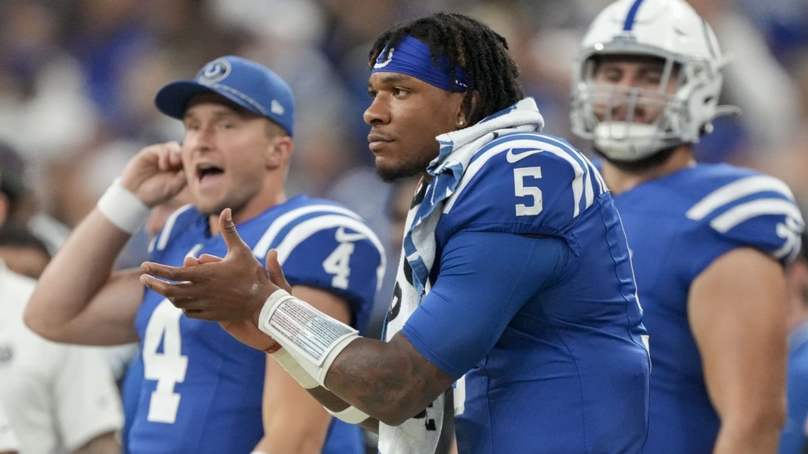 Anthony Richardson (hip, oblique) practices in full with Colts